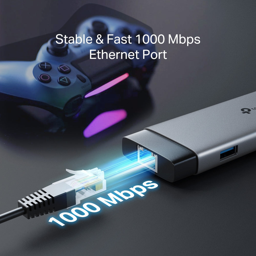 Carga USB-C Power Delivery de hasta 100 W con TP-Link UH9120C