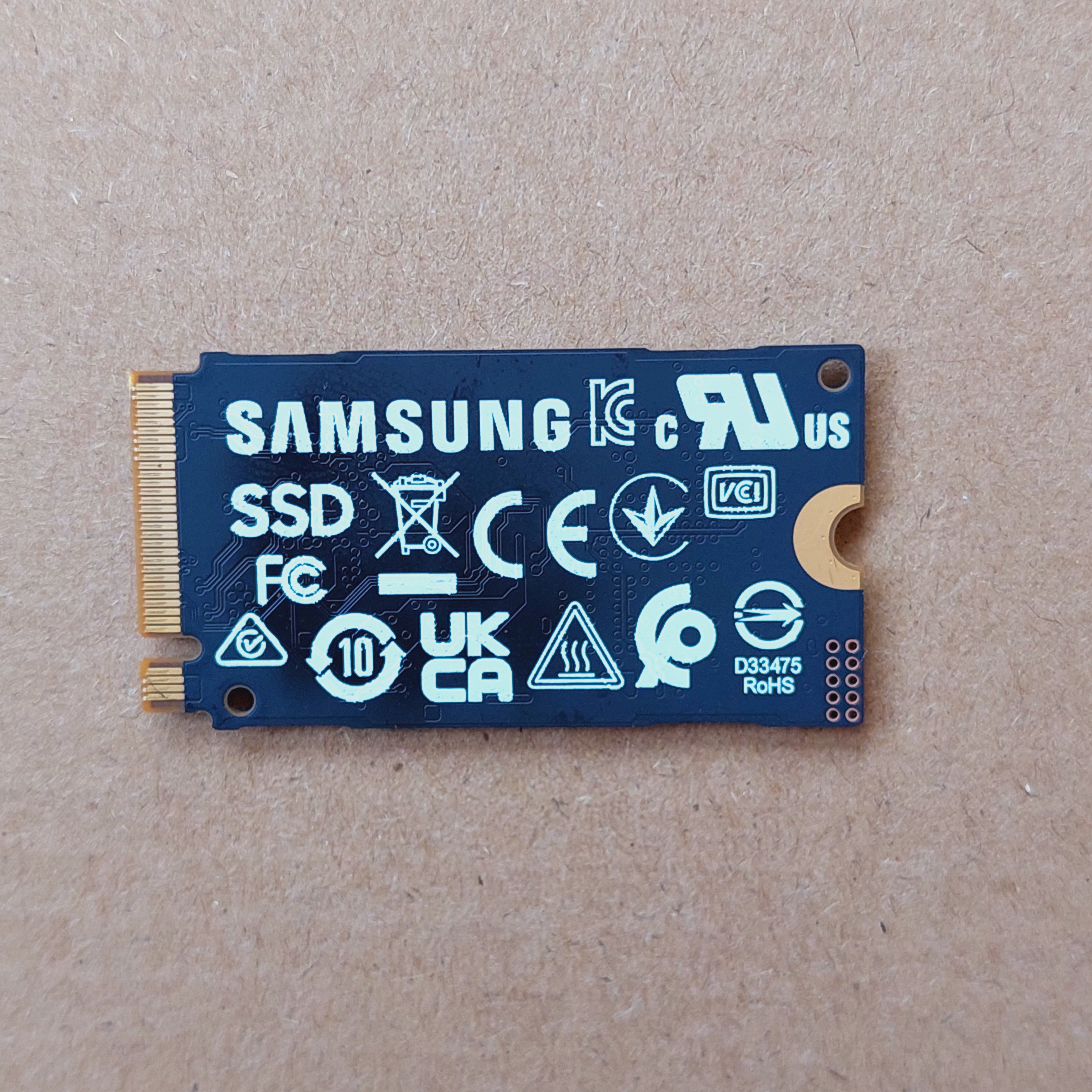 Unidad de Estado Sólido Samsung PM9B1 de 256GB, M.2 NVMe PCIe 4.0