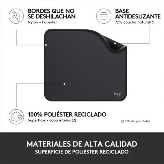 Mousepad Logitech Studio Series - 20x23 cm