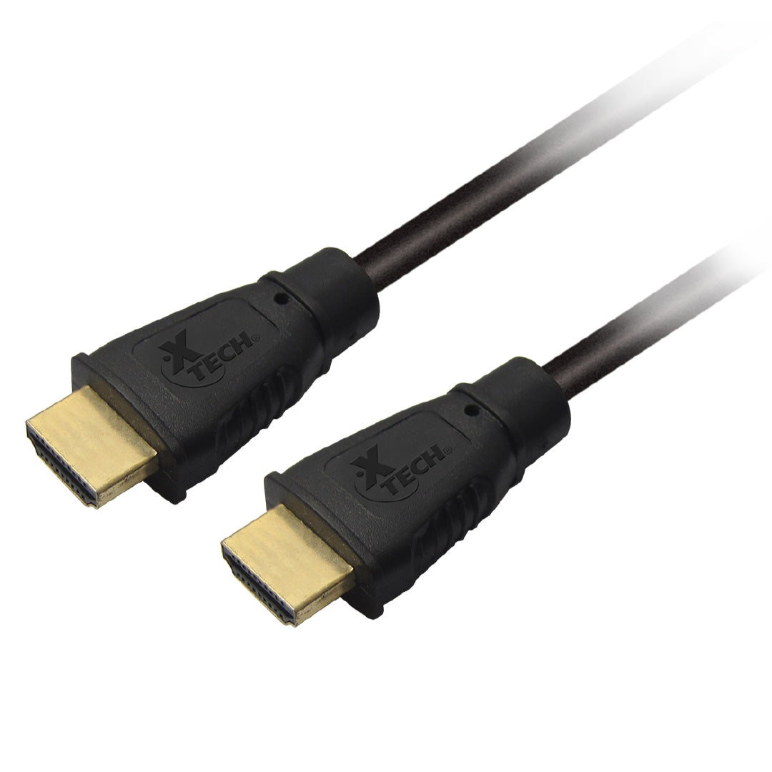 Cable con conector HDMI (M) a HDMI (M) de 1.8 metros - Xtech XTC-311