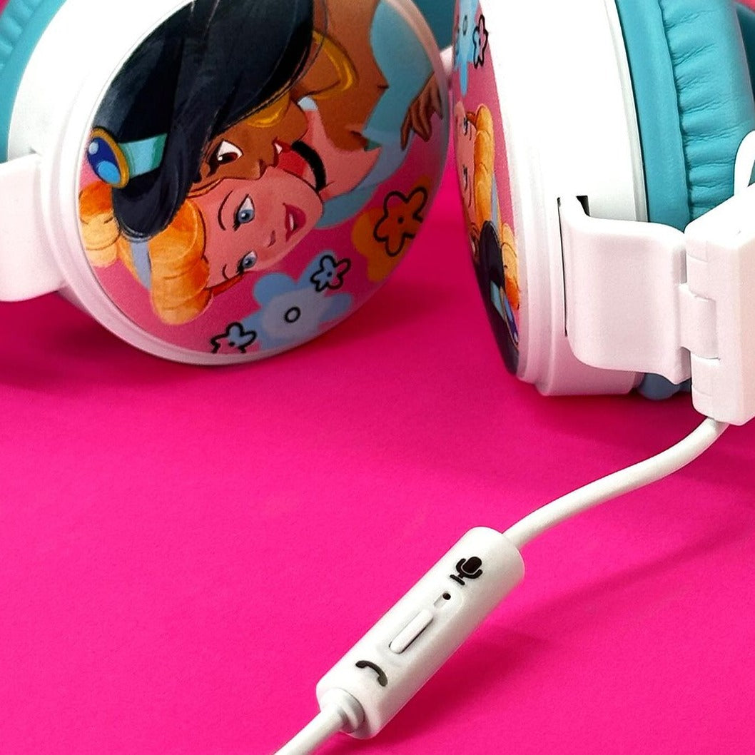 Audífonos con cable estéreo con micrófono Edición Disney Princesa XTH-D274PS