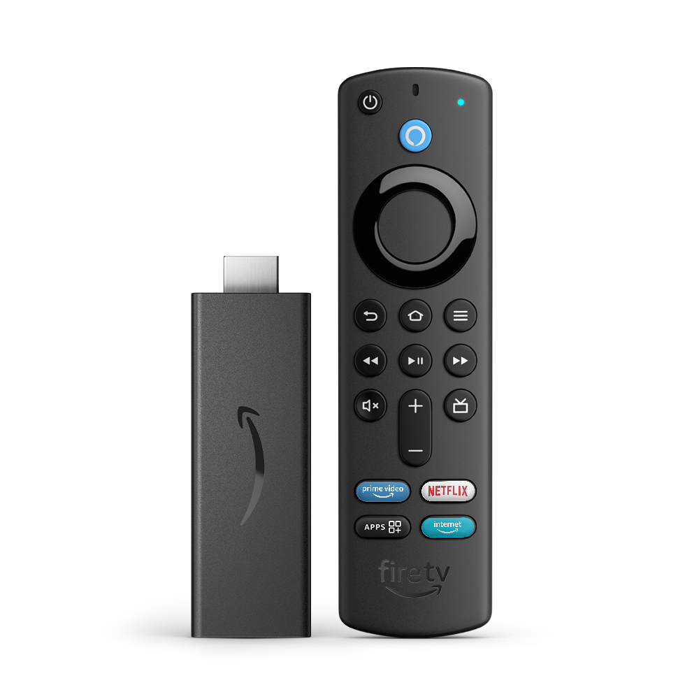 Convertidor a smart TV Amazon Fire Lite TV Stick Full HD, control de voz Alexa
