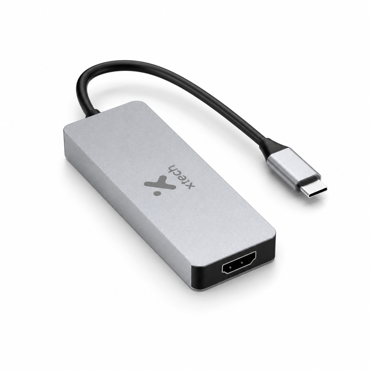 Hub USB-C Xtech XTC-564 5 en 1 con HDMI 4K, USB 3.0, SD y microSD