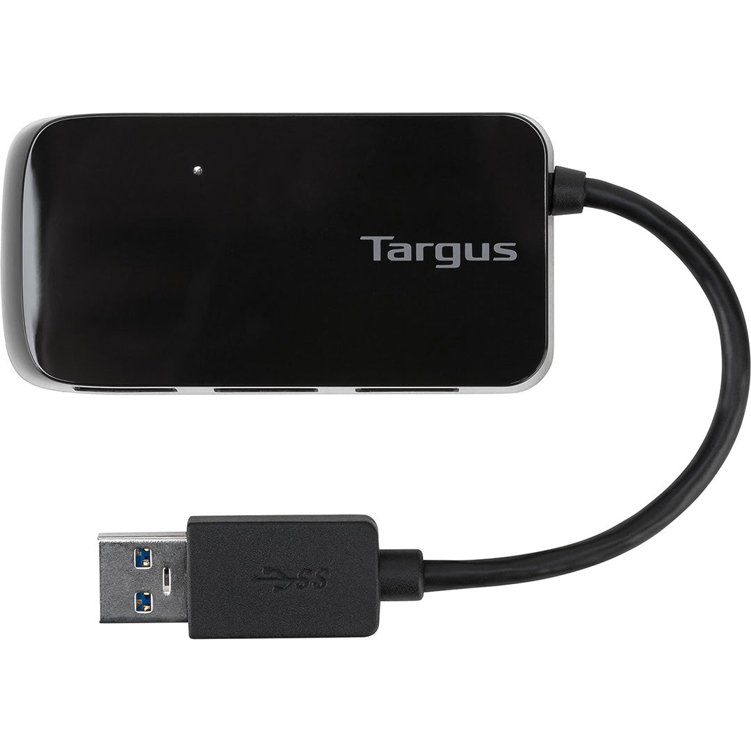 HUB USB Targus 4 Puertos USB-A 3.0, negro (ACH124US)