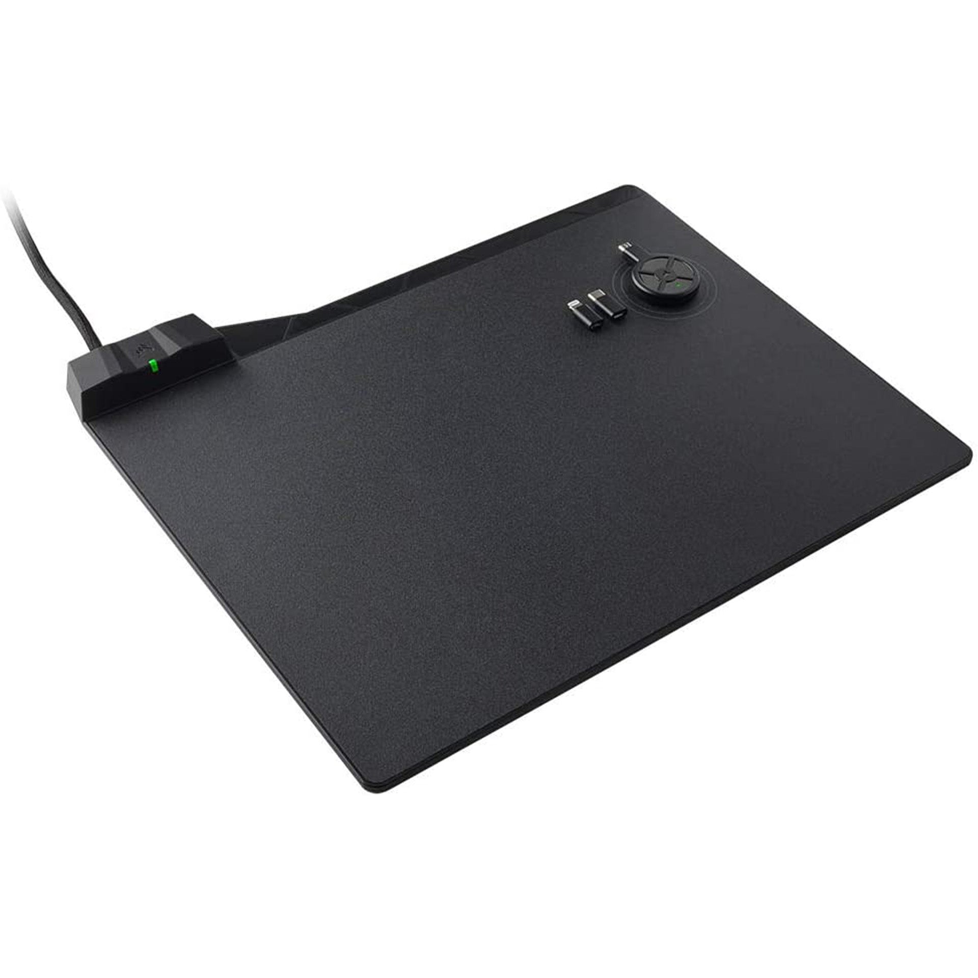 Mouse pad de carga inalámbrica CORSAIR MM1000, superficie dura micro-textura 26x35cm