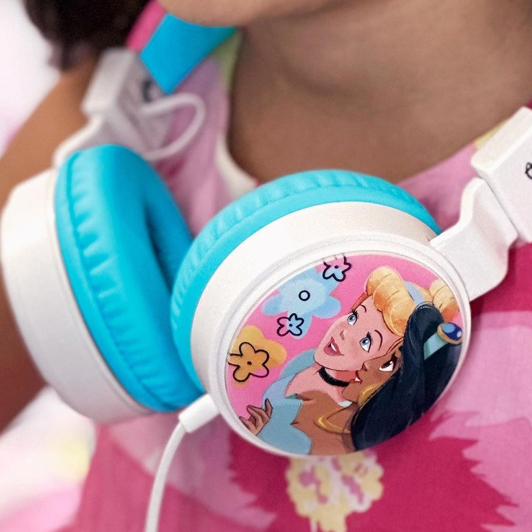 Audífonos con cable estéreo con micrófono Edición Disney Princesa XTH-D274PS