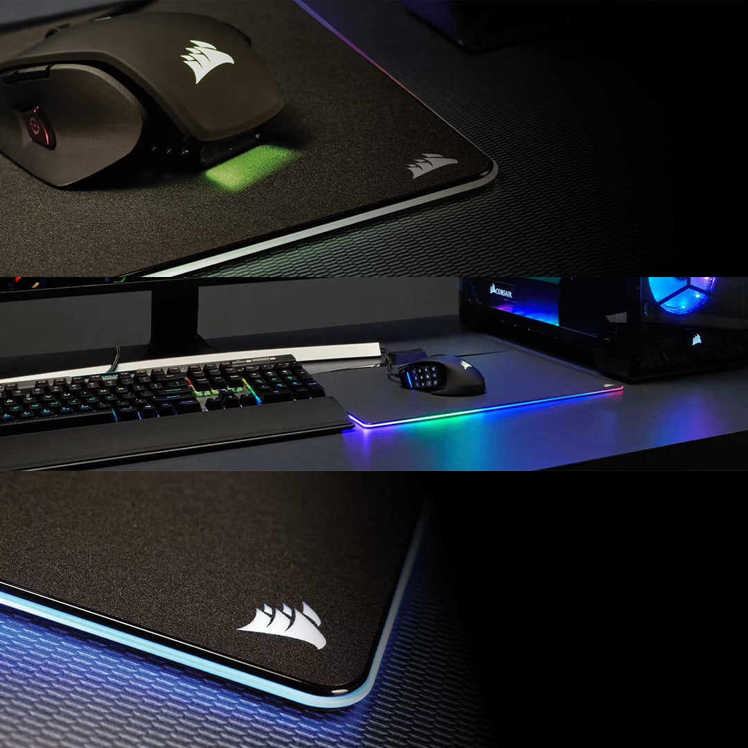 Mouse Pad Gamer Corsair MM800 Polaris - USB A - RGB - 26x35 cm