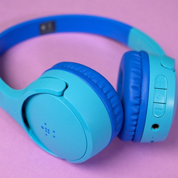 Audífonos supraaurales inalámbricos para niños Belkin SoundForm Mini - Bluetooth/3.5mm
