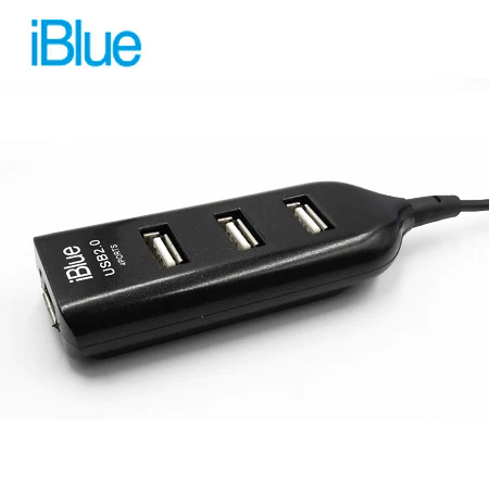 HUB USB iBlue 4 puertos 2.0, 1m