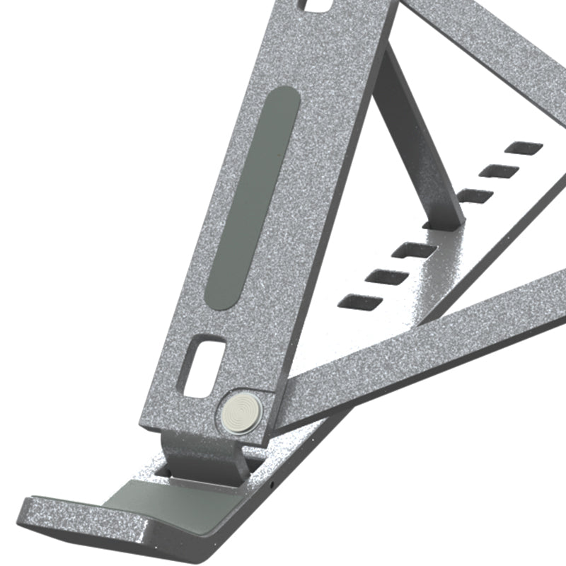 Soporte portátil ergonómico para portátiles y tablets Klip Xtreme Flexus KAS-002, hasta 15.6", aluminio