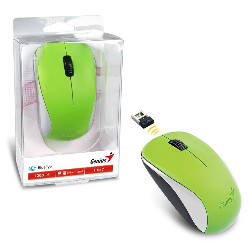 Mouse Genius NX-7000 Wireless BlueEye, inalámbrico (USB 2.4 GHz)