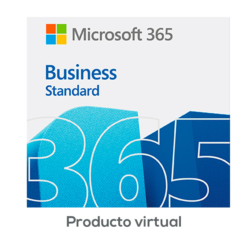 Licenciamiento Virtual (ESD) Microsoft 365 Business Standard (un año / 1 usuario - 5 dispositivos)
