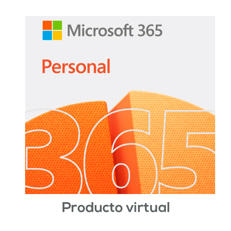 Licenciamiento Virtual (ESD) Microsoft 365 Personal (un año / 1 persona)