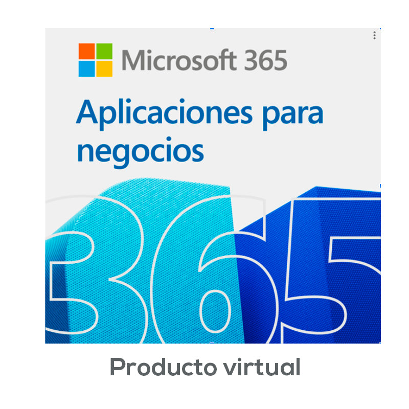 Licenciamiento Virtual (ESD) Microsoft 365 Apps for Business (un año / 1 usuario - 5 dispositivos)