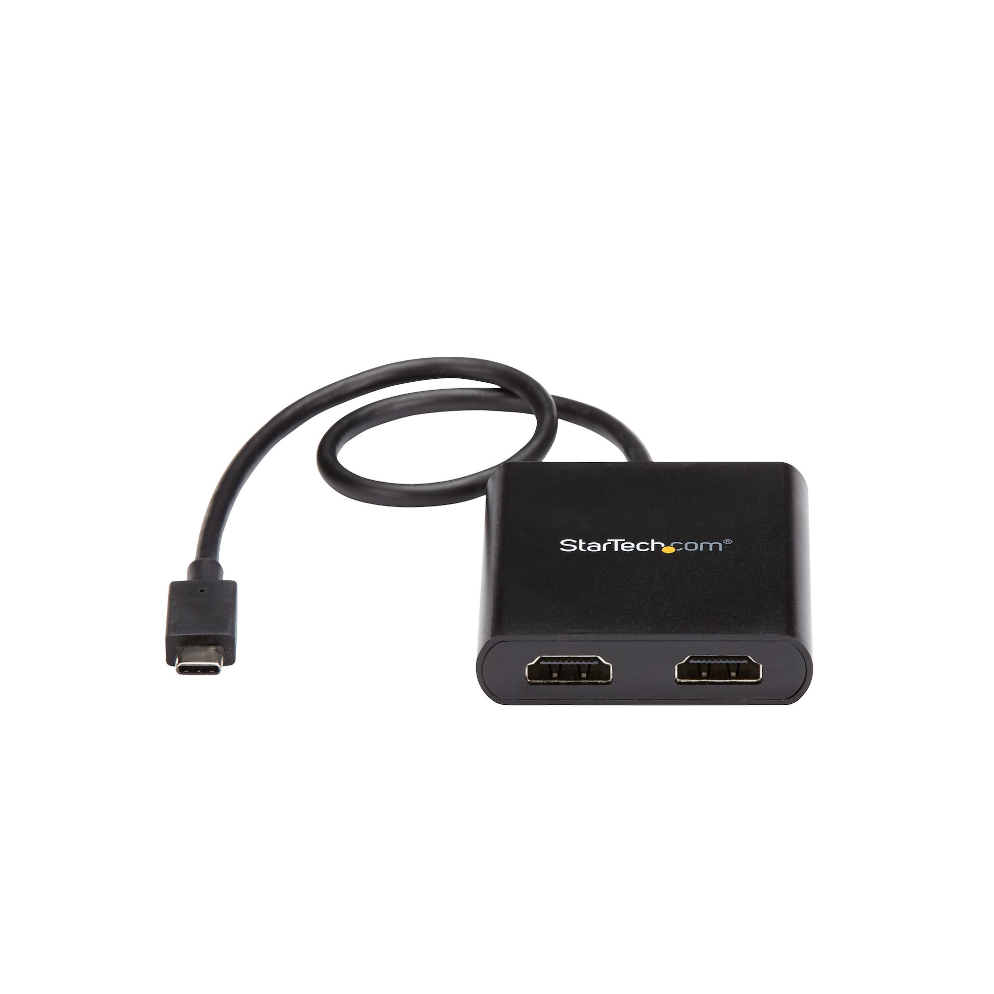 Divisor Splitter MST USB-C a HDMI de 2 Puertos - Hub Multiplicador MST USB Tipo C compatible con Thunderbolt 3