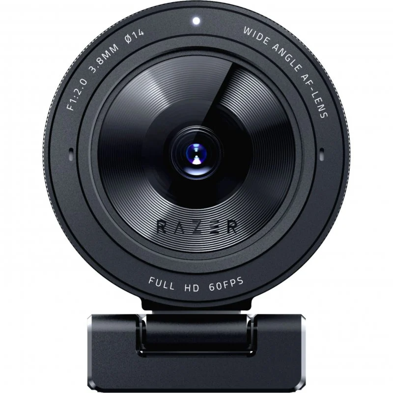 Cámara web Razer Kiyo Pro Full HD 1080p a 60fps, USB 3.0, micrófono integrado, negro