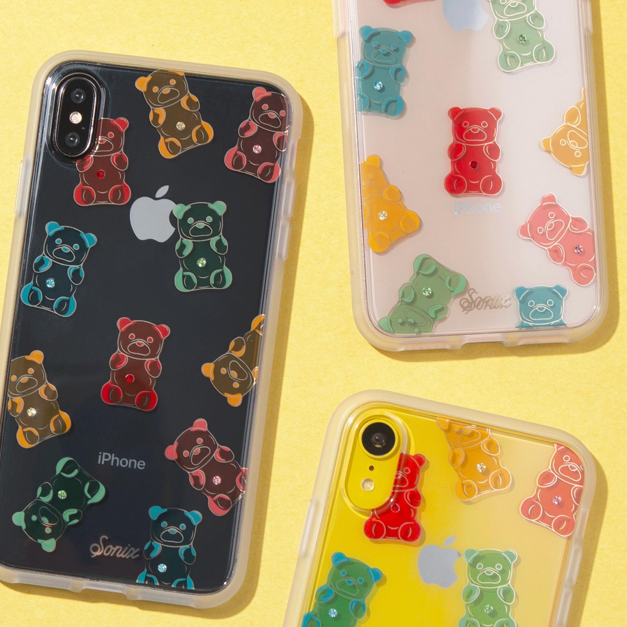 Sonix - Protective case - Rhinestone Gummy Bear, iPhone XS Max