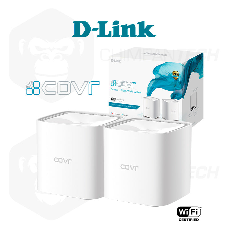 D-Link Sistema Wi‑Fi Mesh AC1200 de doble banda COVR‑1102 (Pack 2)