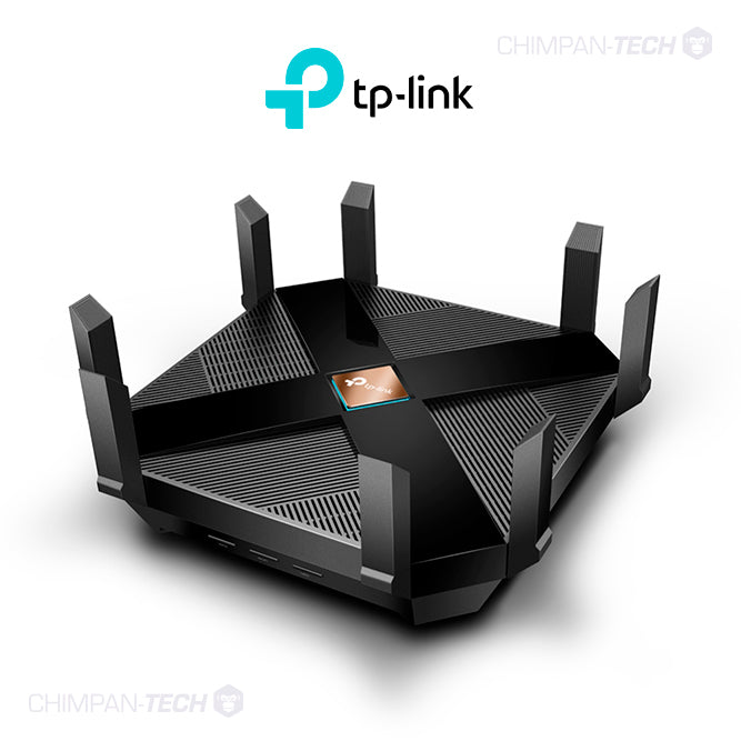 Router Ethernet Wireless TP-Link AX6000, Dual Band 2.4 GHz / 5 GHz, 802.11 a/b/g/n/ac/ax