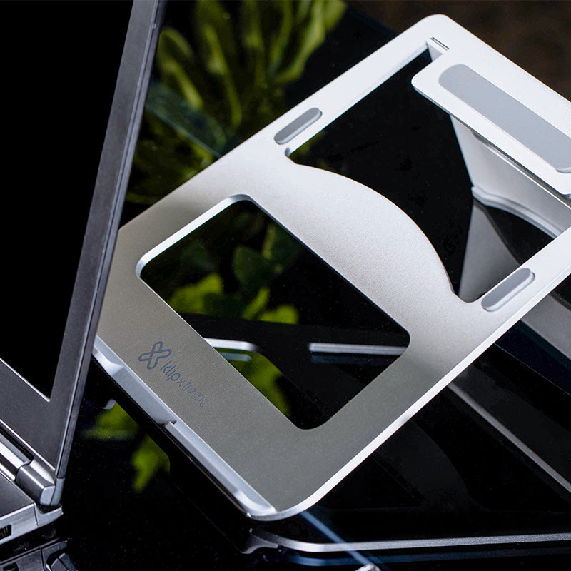 Base para Laptop Klip Xtreme Podium KAS-001, hasta 15.6", aluminio