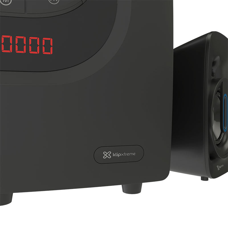 Sistema de Sonido Klip Xtreme BluWave II KWS-616, 2.1 Canales, Bluetooth Compatible, Negro