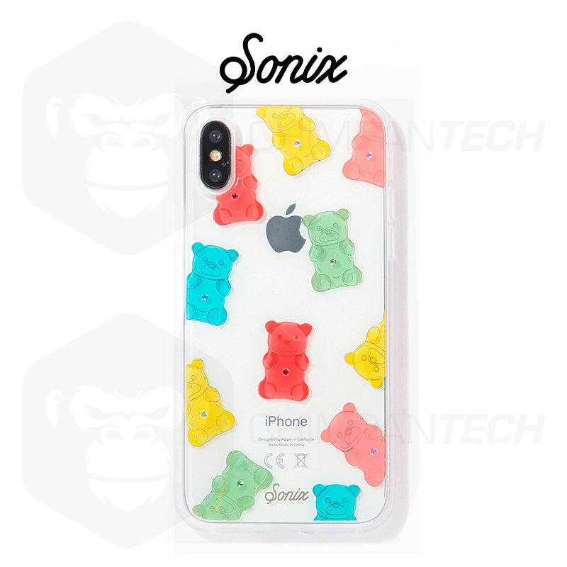 Sonix - Protective case - Rhinestone Gummy Bear, iPhone XS / X