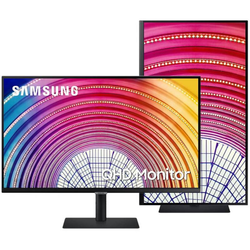 Monitor Samsung LS24A600NWNXGO, 24" LED, QHD 2560 x 1440 IPS, 75 Hz, HDR10, HDMI