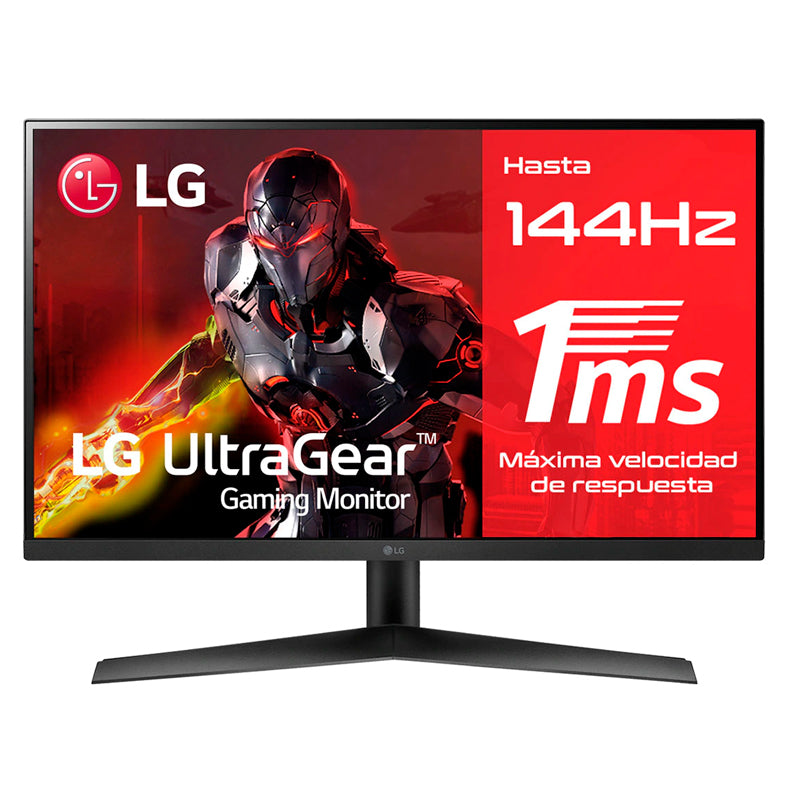 Monitor gaming LG UltraGear, Panel IPS: 1920 x 1080 FHD, 144 Hz, 1ms, HDMI / DP , FreeSync