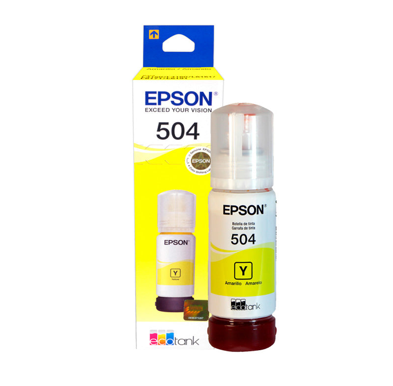Botella de tinta EPSON T504