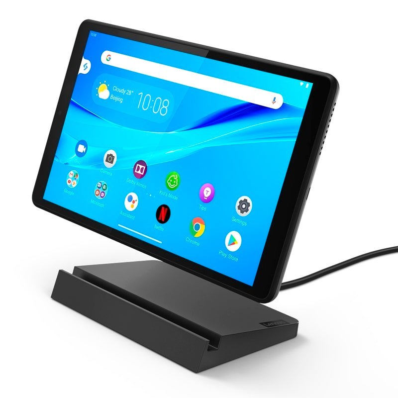 Tablet Lenovo Smart Tab M8, 8" Multi-Touch. HD IPS, 32GB, 2GB RAM, Android 9.0 Pie con Smart Charging Station