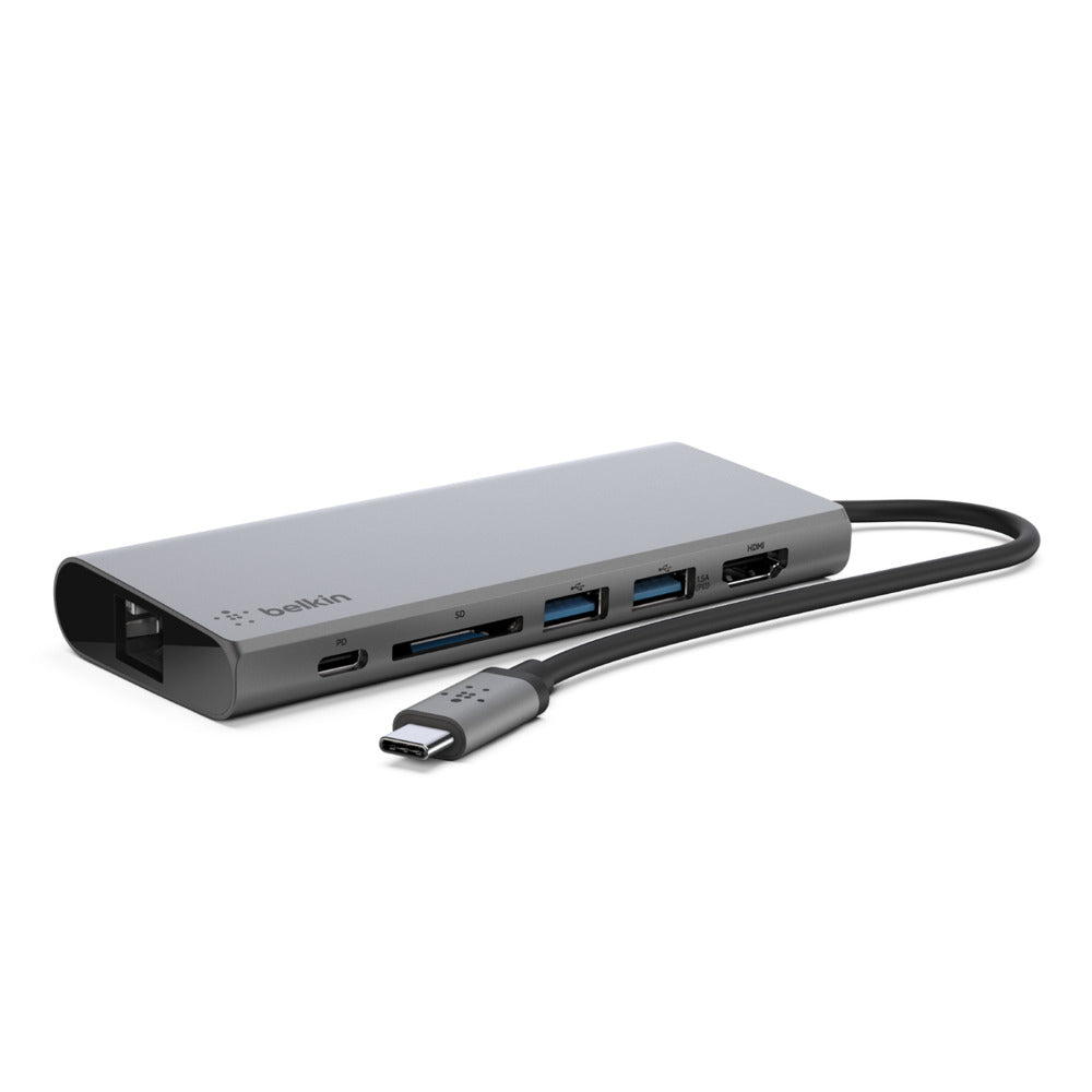 Docking Station Belkin USB-C Multimedia Hub (HDMI, Ethernet, USB, USB-C, SD)