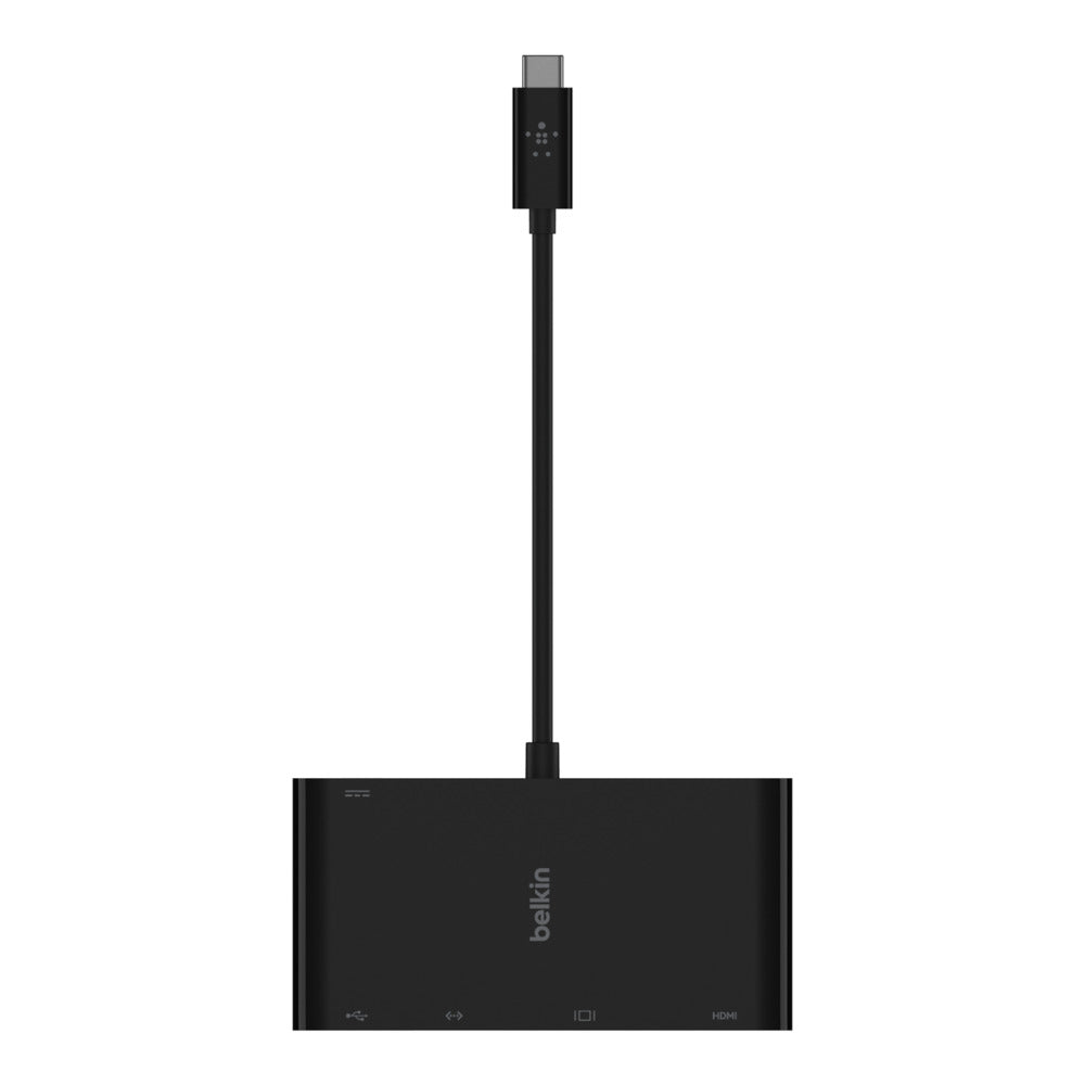 Adaptador Multimedia + Carga USB-C100W Belkin, negro