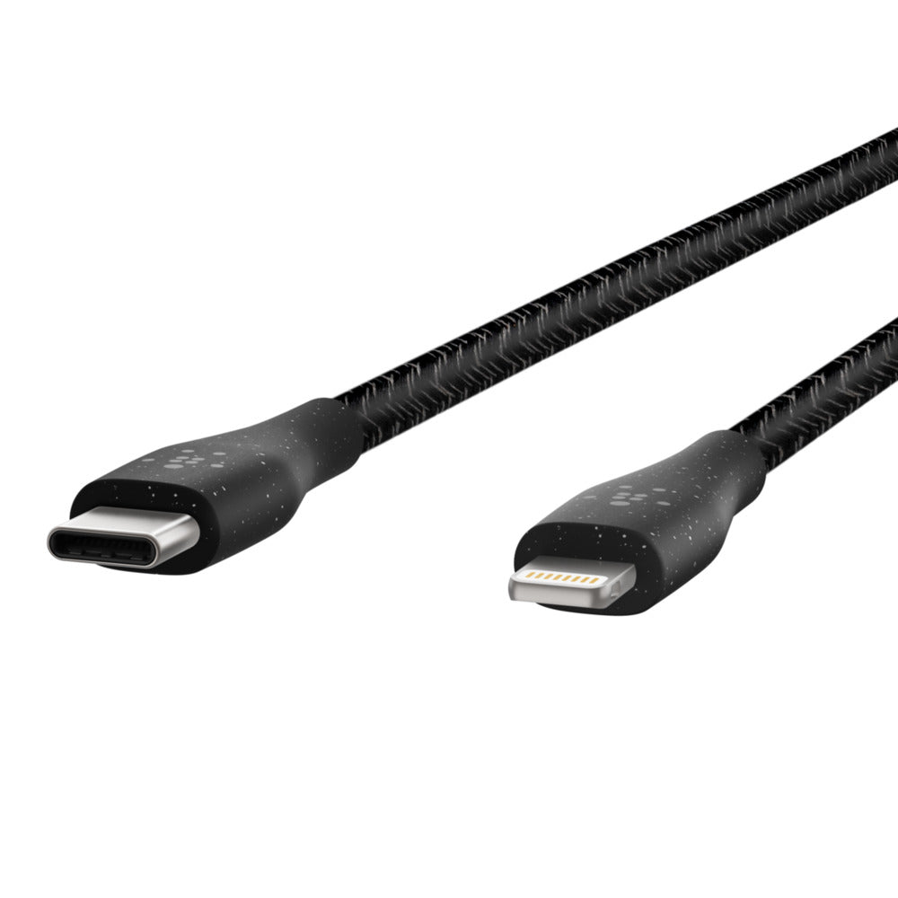 Cable Trenzado Lightning (M) a USB-C (M) Belkin BOOSTCHARGE DuraTek, 1metro